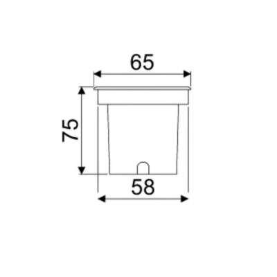 1W SIVA ALTI ZEMİN GÖMME LED ARMATÜR - 2