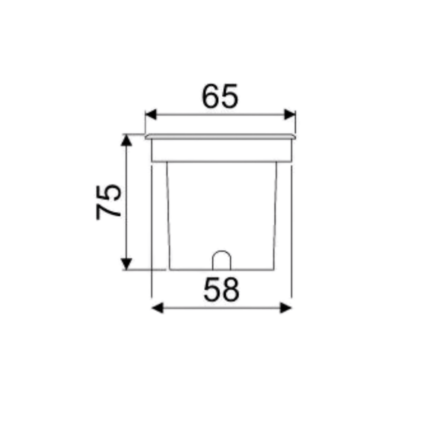 1W SIVA ALTI ZEMİN GÖMME LED ARMATÜR - 2