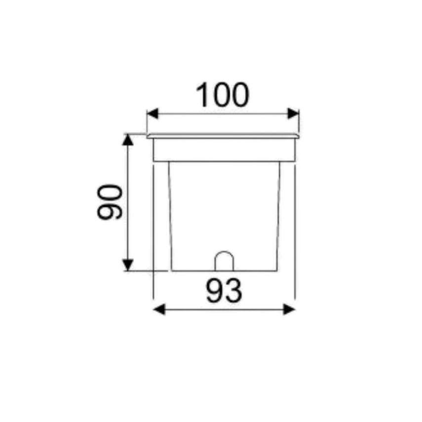 3W SIVA ALTI ZEMİN GÖMME LED ARMATÜR - 3