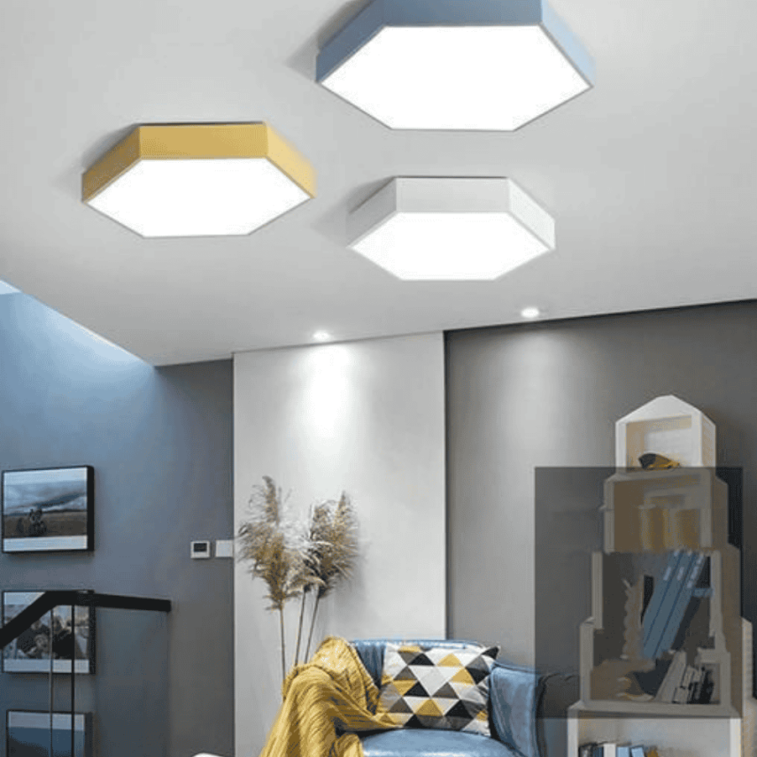 ALTIGEN DAVUL BEYAZ KASA SARKIT DEKORATİF LED AYDINLATMA ARMATÜR - 3