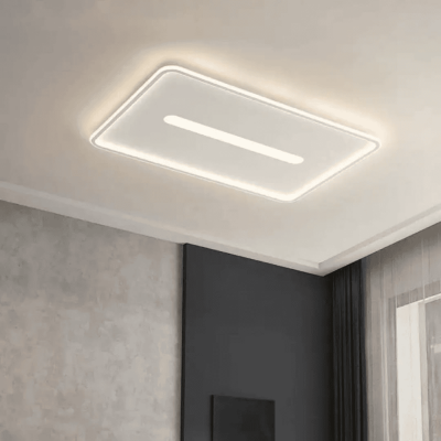 DİKDÖRTGEN PLAFONYER MODERN LED AVİZE ARMATÜR - 3