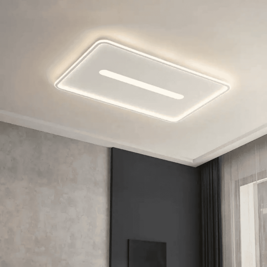 DİKDÖRTGEN PLAFONYER MODERN LED AVİZE ARMATÜR - 3