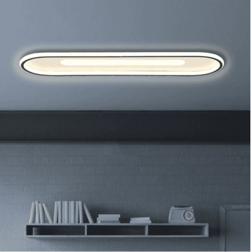 OVAL PLAFONYER MODERN LED AVİZE ARMATÜR - 2