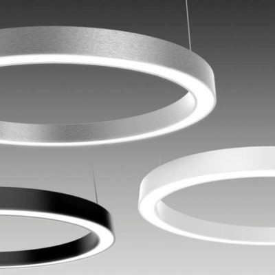 SİMİT ANTRASİT KASA SARKIT DEKORATİF YUVARLAK LED AYDINLATMA ARMATÜR - 2